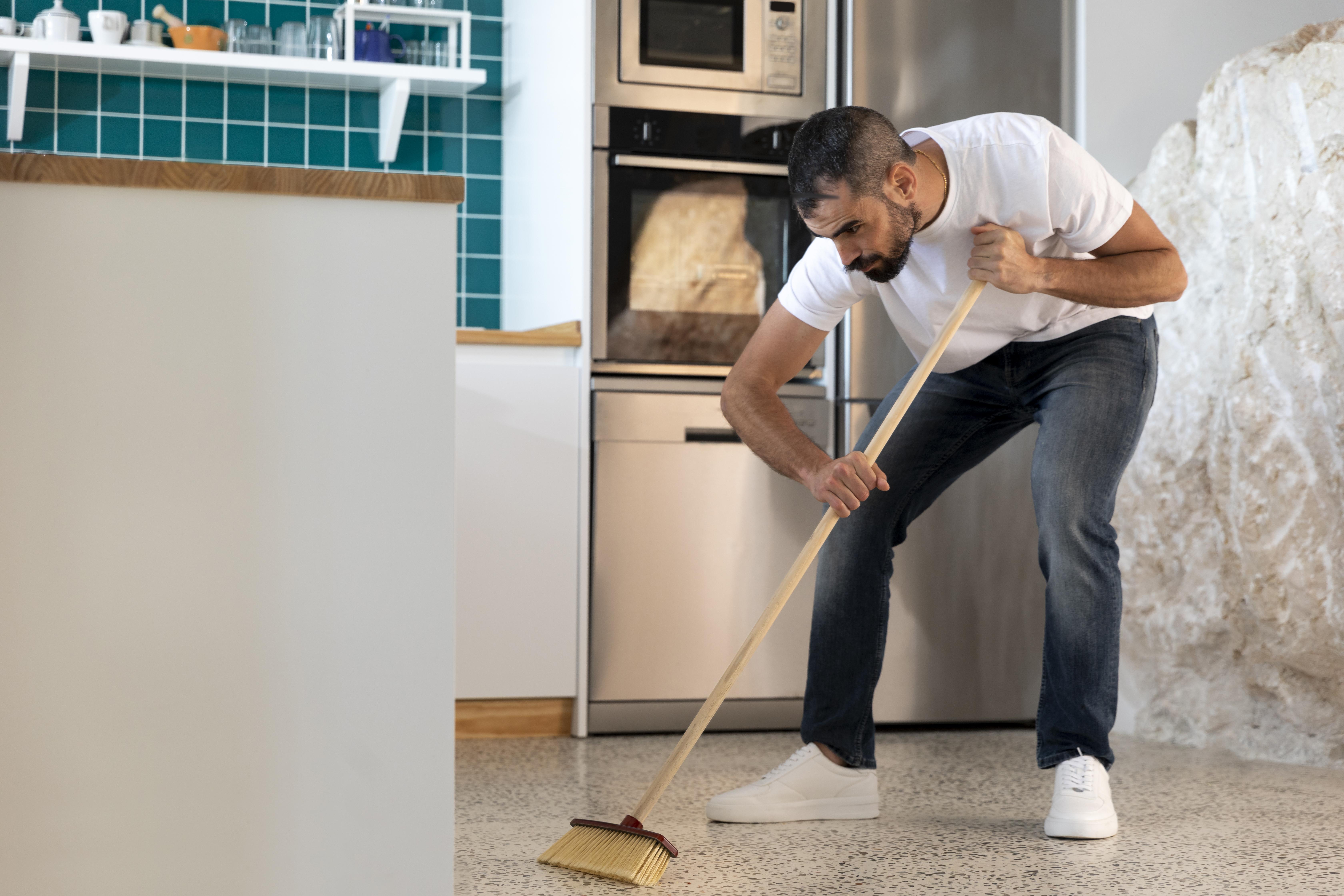 How to Clean Different Types of Surfaces, Objects, and Equipment Using Brushwares, Mats, and Brooms